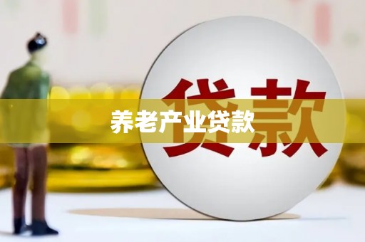 广东养老产业贷款