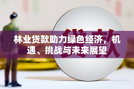 上犹林业贷款助力绿色经济，机遇、挑战与未来展望