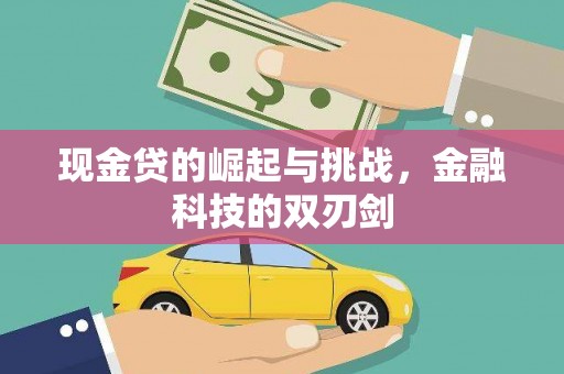 临沭现金贷的崛起与挑战，金融科技的双刃剑