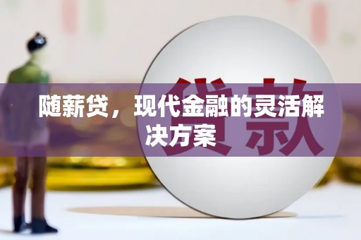 临渭随薪贷，现代金融的灵活解决方案