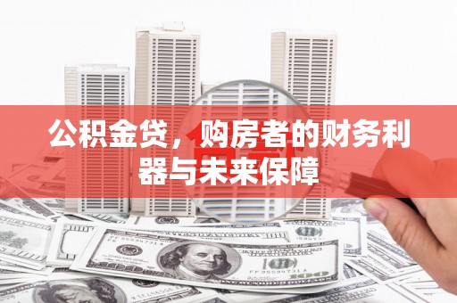 玉树公积金贷，购房者的财务利器与未来保障