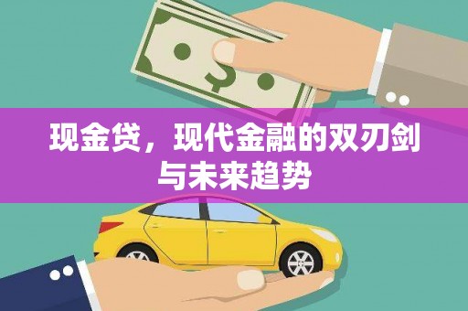 东源现金贷，现代金融的双刃剑与未来趋势