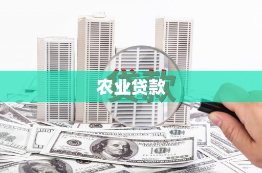海东农业贷款