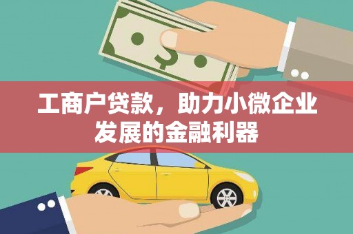 陆良工商户贷款，助力小微企业发展的金融利器